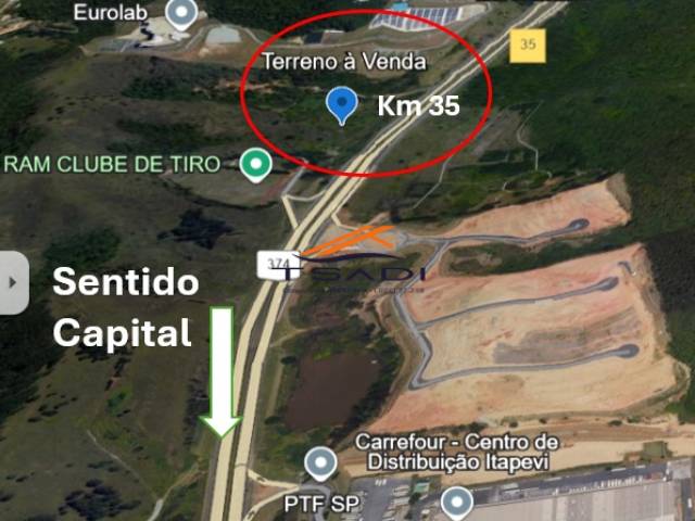 #605 - Área para Venda em Itapevi - SP